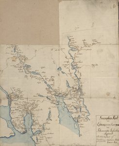 Mapa Geográfico sobre la Compañía Ejdangerske en la Infantería de Tellemark de Christopher Budde